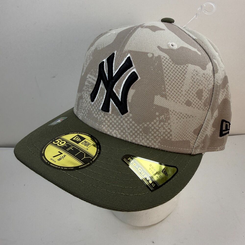 New York Yankees New Era 2025 Armed Forces 59FIFTY Fitted Hat 7 5/8 Curved Visor
